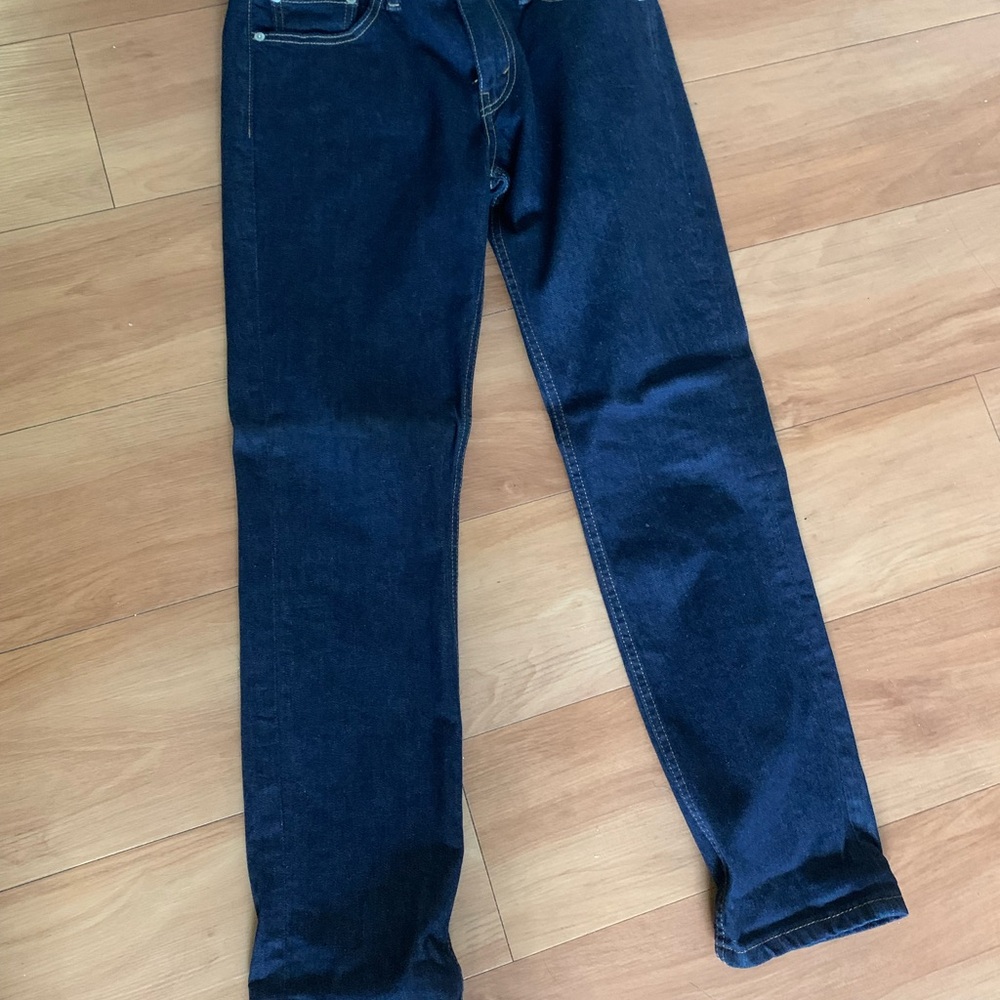 Levi's 511 Dark Wash Blue Jeans Classic Style